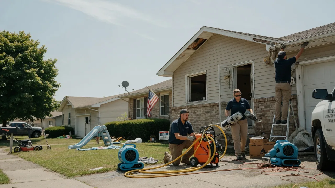 Water Damage Restoration in Hudgins, VA near me